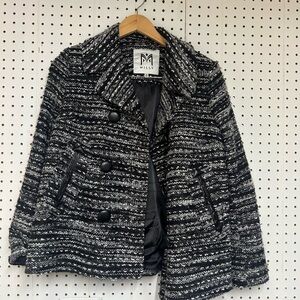 Milly Black and White Women's Jacket